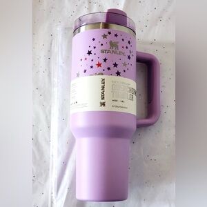 LIMITED EDITION ^^^ 2024 STANLEY PURPLE w/ STARS TUMBLER 40oz